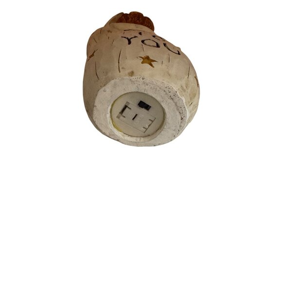 Hand-Painted Boo To You Ghost Figurine LED Candle Holder For Halloween Decor - Picture 5 of 5